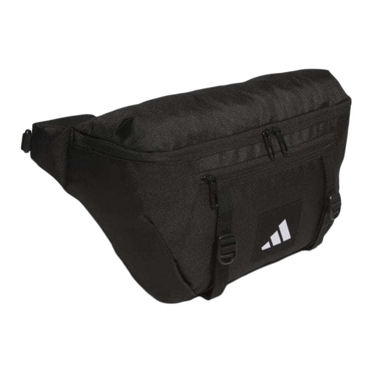 Поясная сумка Adidas Полиэфирное волокно Поясные сумки Обычный (стандартный) Унисекс Черный - изображение 2