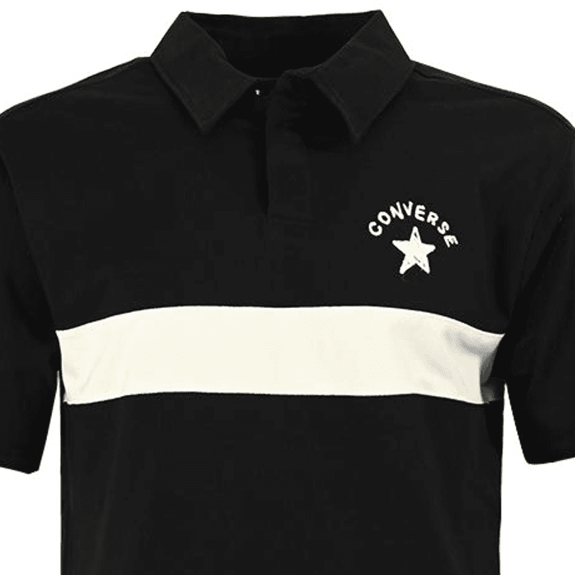 Поло Converse Polo Shirt Black - изображение 3