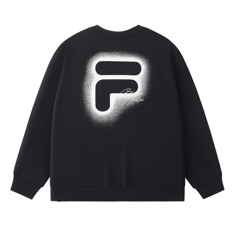 Худи FILA FUSION FOB Толстовка Унисекс Черное - изображение 2