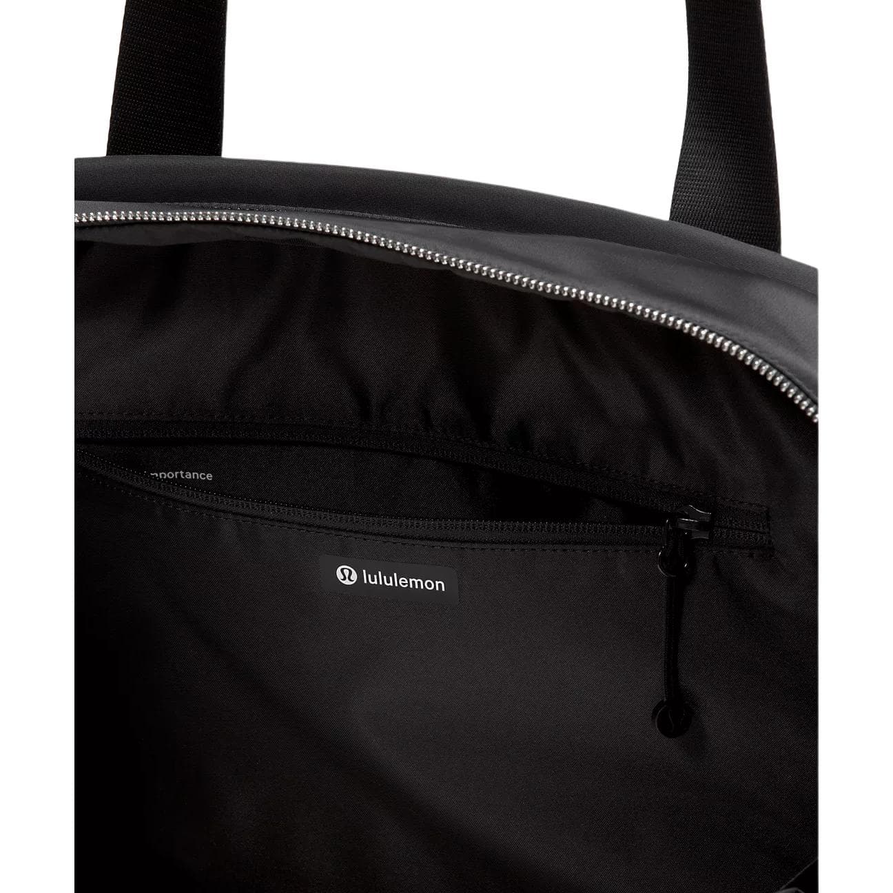 Lululemon City Essentials 28L Нейлоновая дорожная сумка унисекс черного цвета - изображение 5