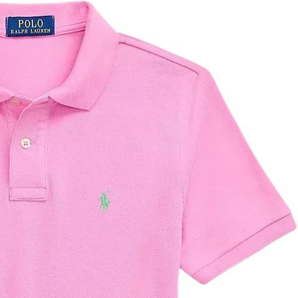 Polo Ralph Lauren Поло SS25 Персиково-розовый Детский - изображение 3