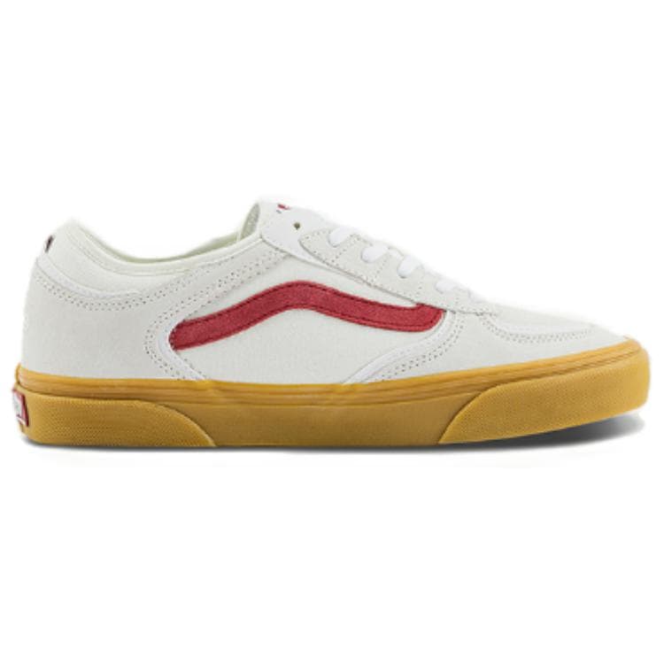 Кроссовки Vans Skate Rowley Low Кроссовки для скейтбординга Унисекс Белый Красный Коричневый - изображение 2