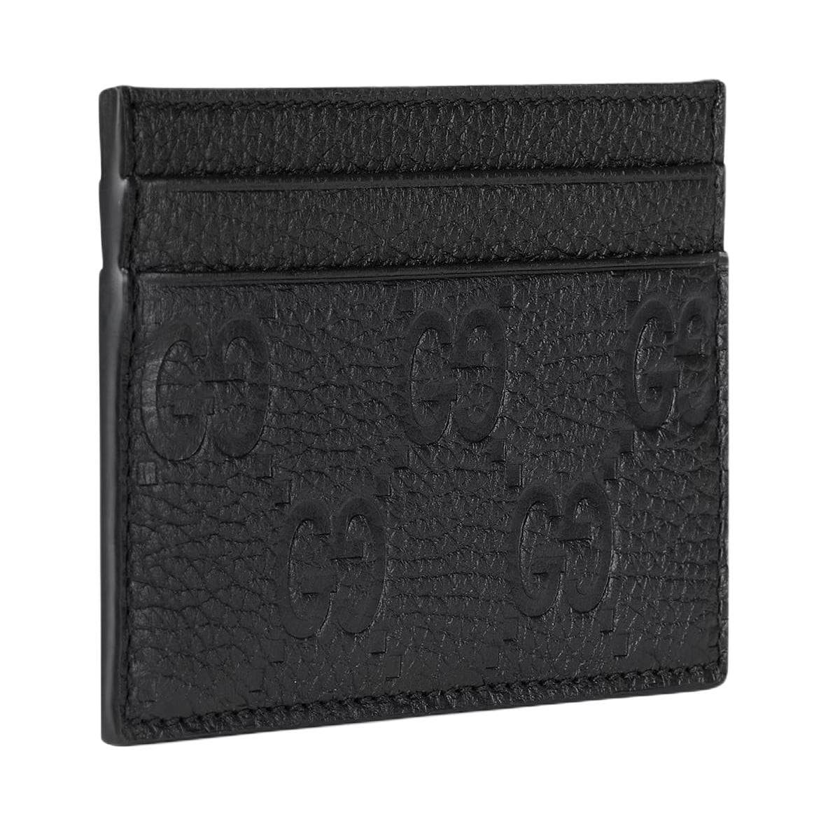 Картхолдер Gucci GG Monogram Кожа Визитницы Мужской Черный - изображение 2