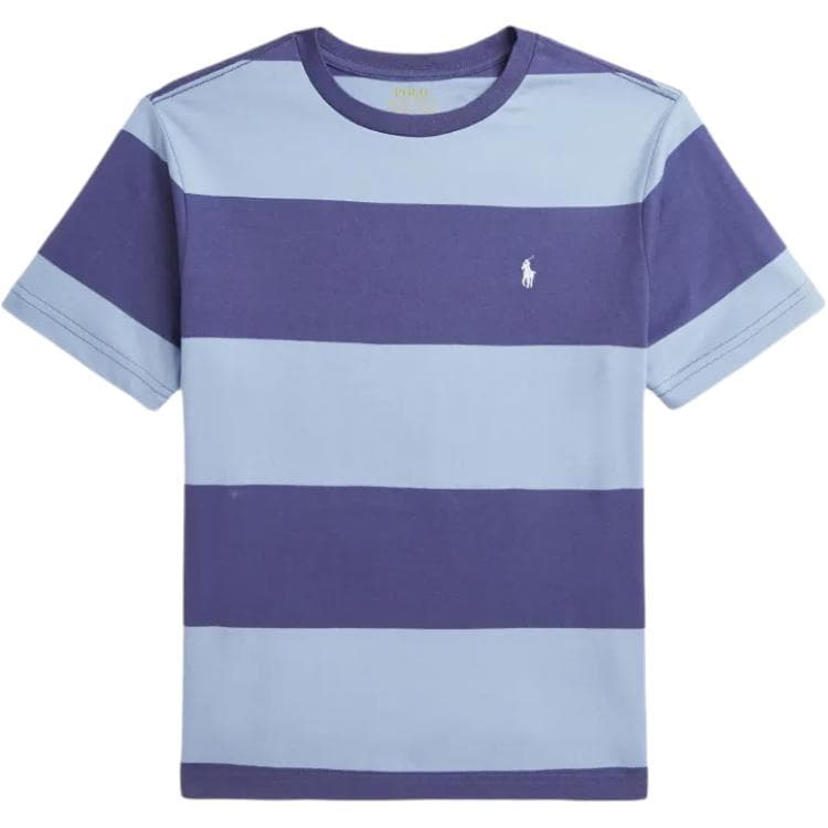 Футболка Polo Ralph Lauren T-рубашка SS25 Светло-синяя Детская - изображение 1