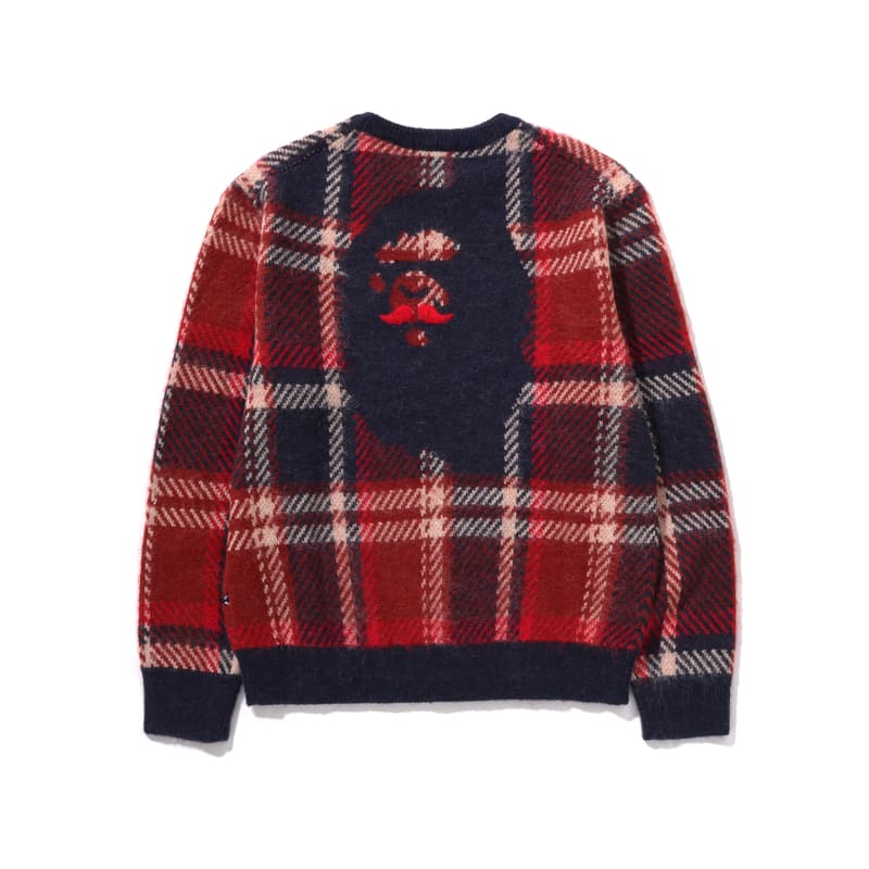 Кофта A BATHING APE Темно-синий NYX Мужские Свитера - изображение 2