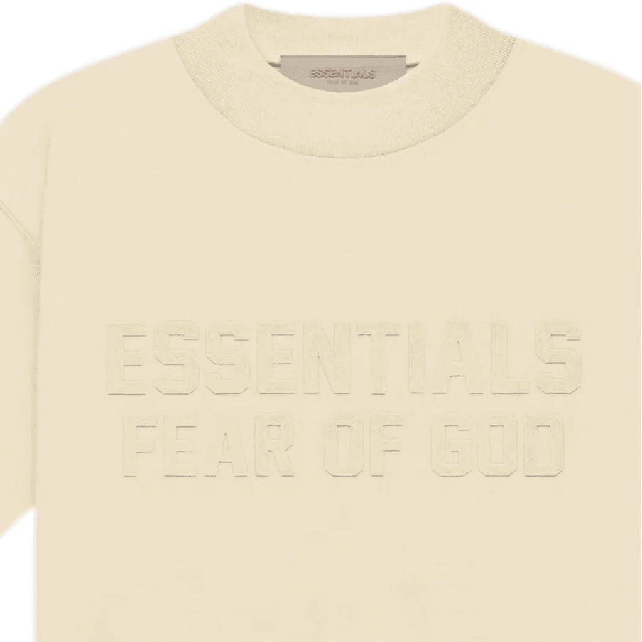 Футболка Fear of God Essentials Kids SS Tee Eggshell - изображение 3