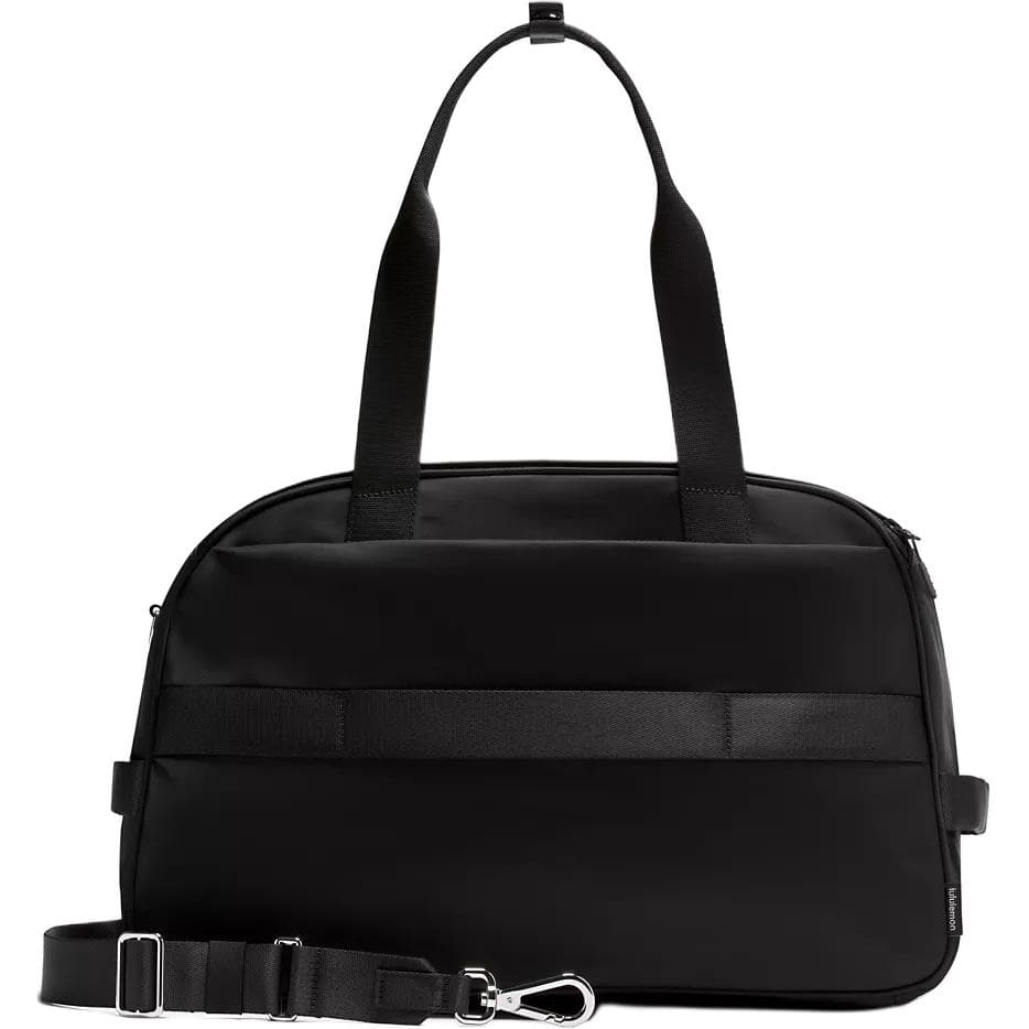 Lululemon City Essentials 28L Нейлоновая дорожная сумка унисекс черного цвета - изображение 2