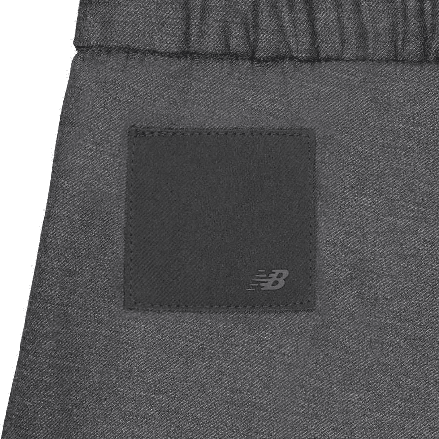 Штаны New Balance NB Серые Повседневные Штаны Мужские Угольный Серый - изображение 3