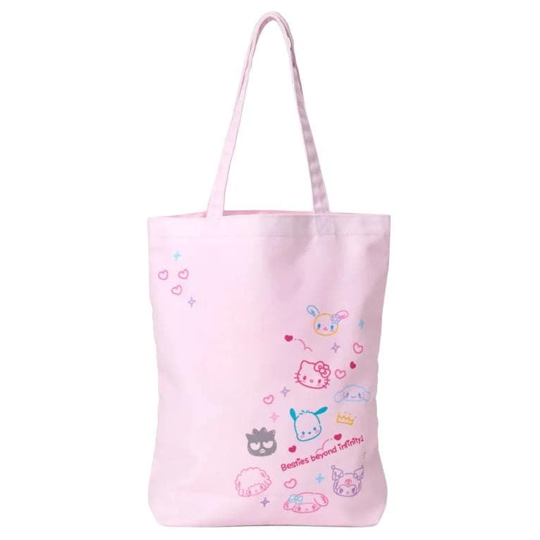 Мини-сумка Sanrio Cotton Shoulder Bag Women's Pink Санрио Хлопковая Сумка через плечо Женская Розовая - изображение 2