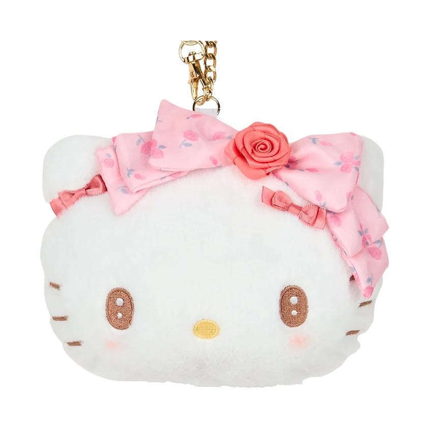 Портмоне Sanrio Хелло Китти Милый Дизайн Лица Полиэстер Кошелек Женский Белый - изображение 2