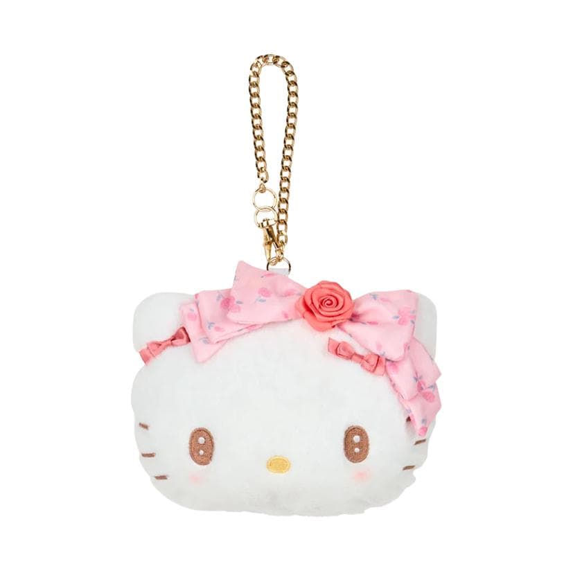 Портмоне Sanrio Хелло Китти Милый Дизайн Лица Полиэстер Кошелек Женский Белый - изображение 1