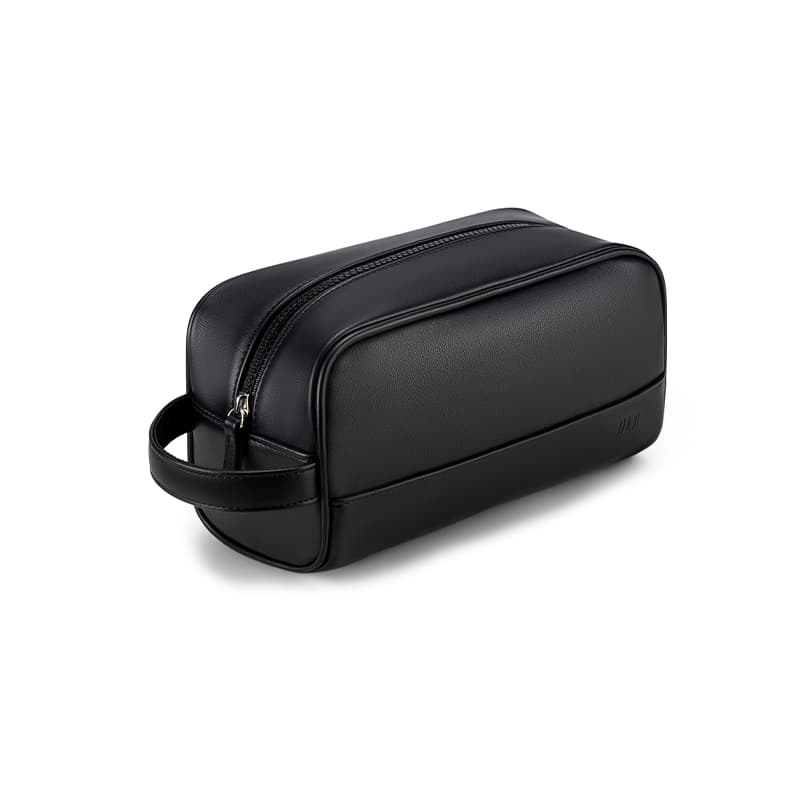 HLA Полиуретан Настольный Makeup Bag Сумка для туалетных принадлежностей Дорожные органайзеры Мужской Черный синий - изображение 2