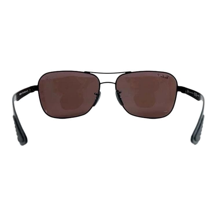 Солнцезащитные очки RayBan Углеродное волокно Прямоугольные Солнцезащитные очки Унисекс Черные - изображение 4