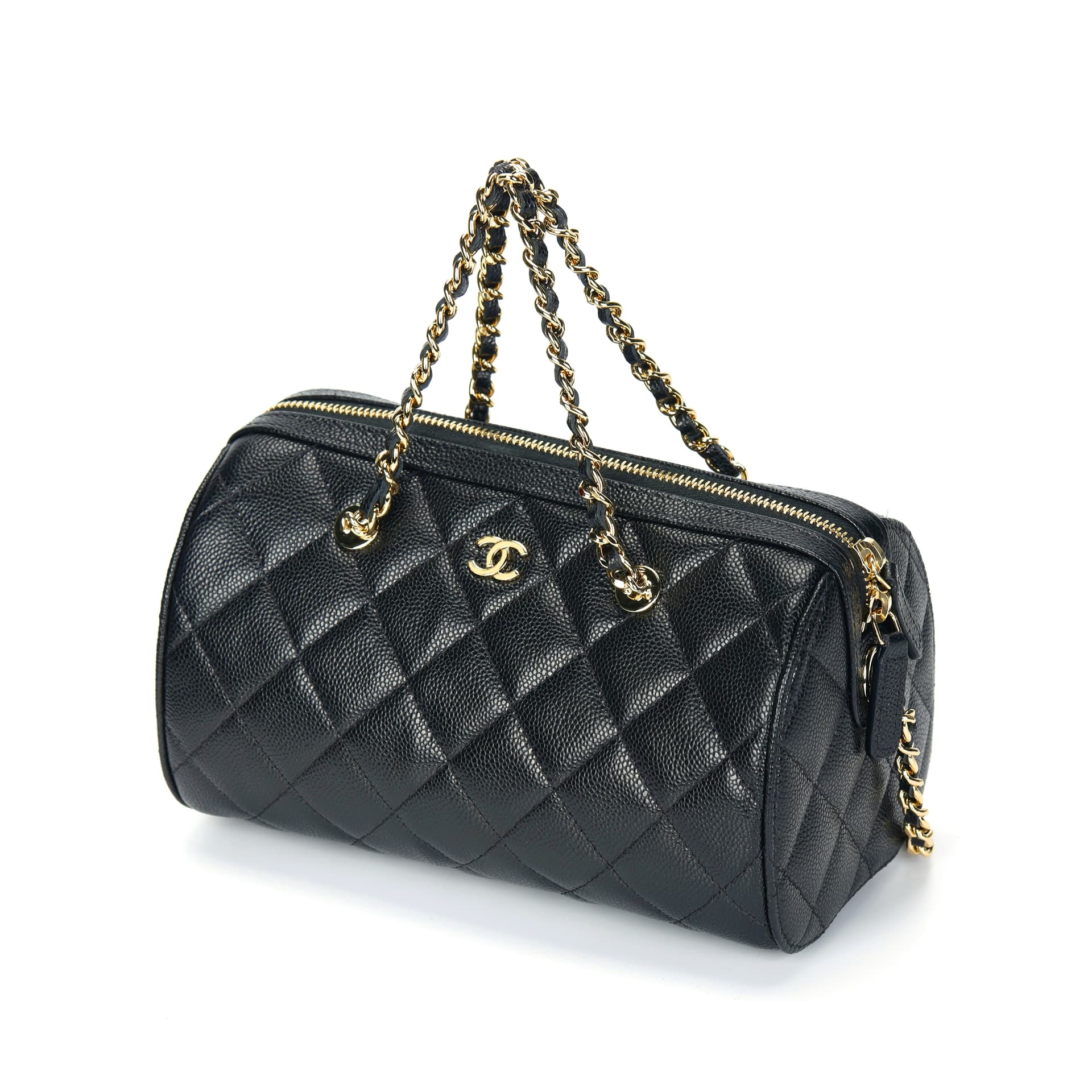 Сумка CHANEL 25P Quilted Small Shoulder Bag Black - изображение 2