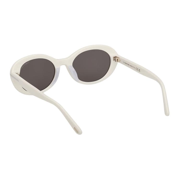 Солнцезащитные очки TOM FORD Пластиковая оправа OVAL SUNGLASSES Унисекс Белый - изображение 2
