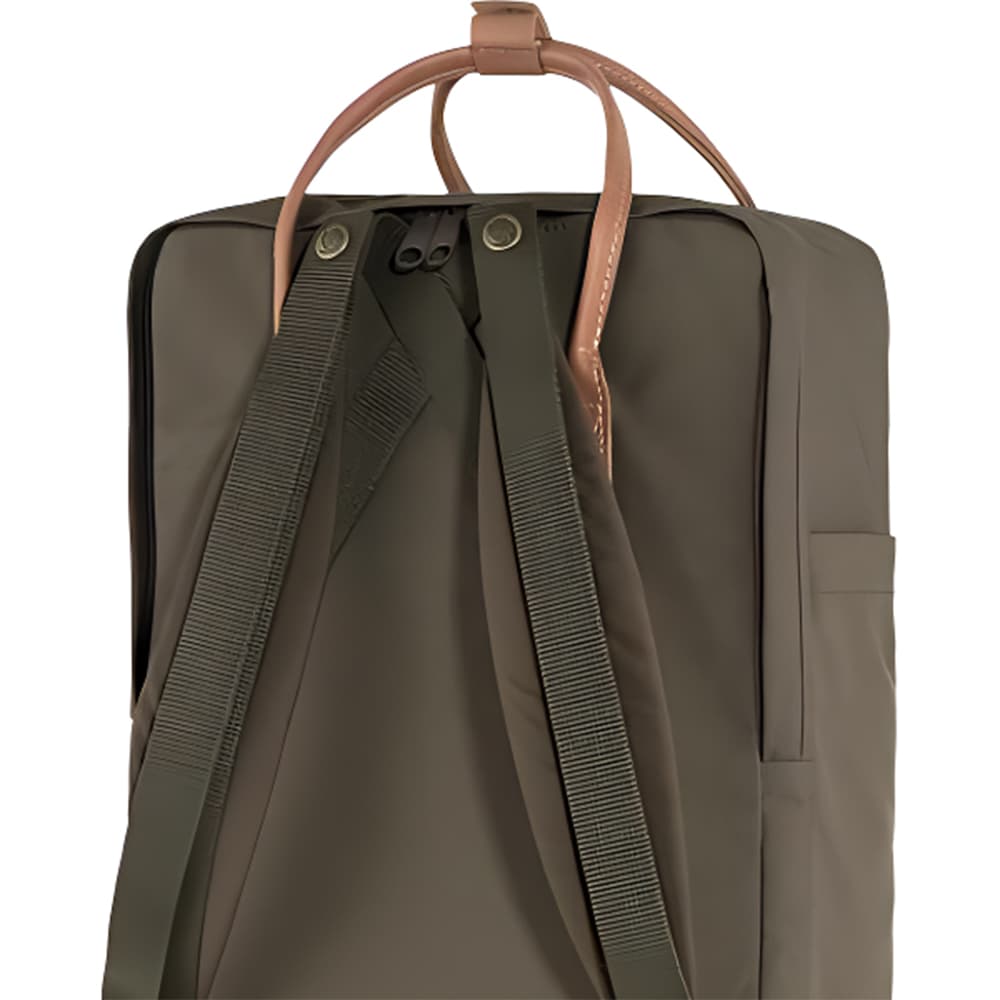 Fjallraven Kanken 18L Outdoor Рюкзак Сумка Полиэстер Черный Оливковый Унисекс - изображение 5