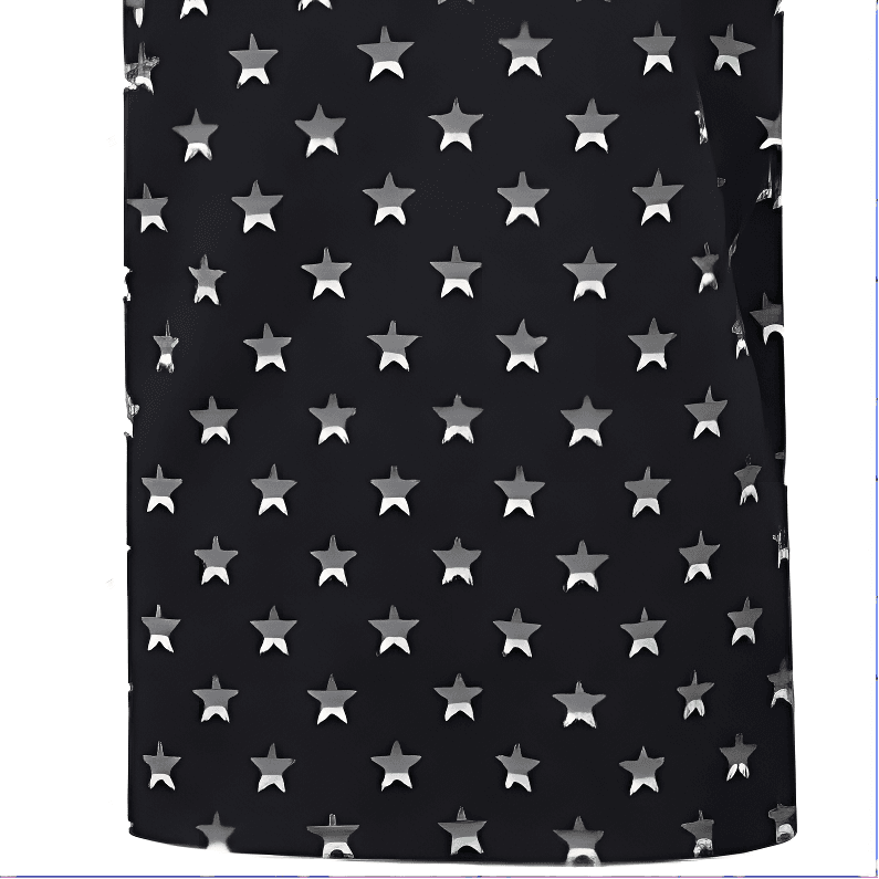 Футболка Converse Star Print T-shirt Womens Black - изображение 4