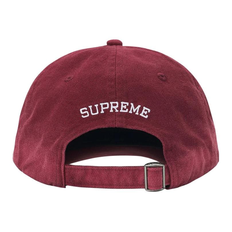 Кепка Supreme 100% хлопок саржа кепки унисекс каштановый - изображение 2