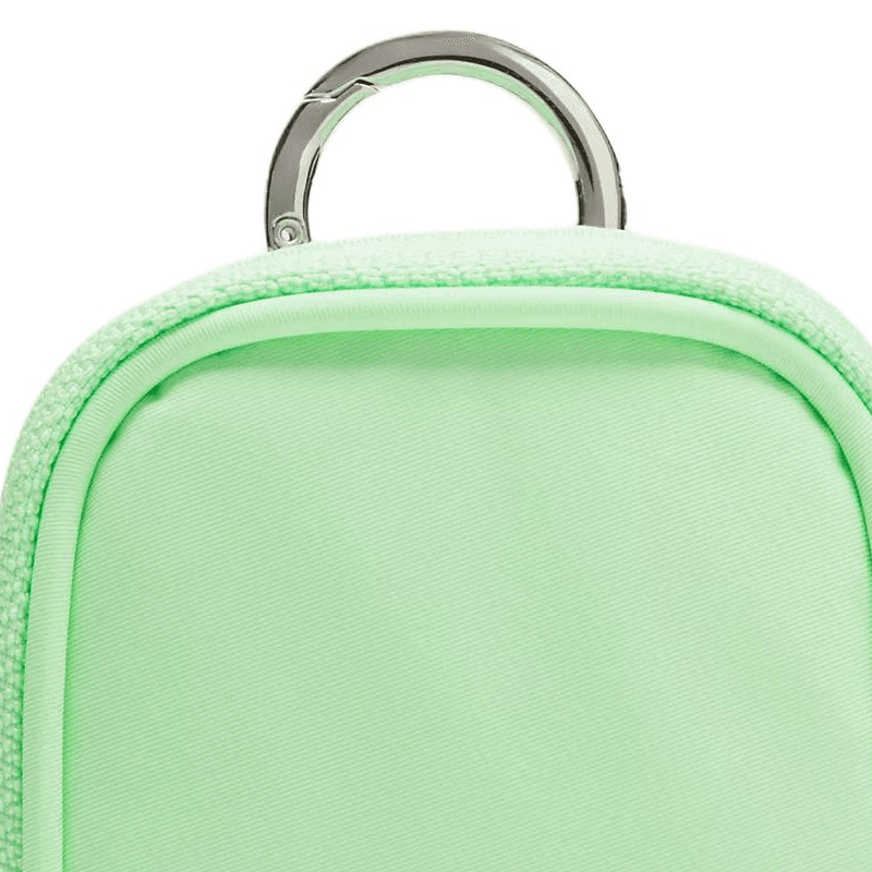Сумка Lululemon Clippable Nano Полиэстеровый клатч из волокна женский цвет лаймово-зеленый - изображение 5