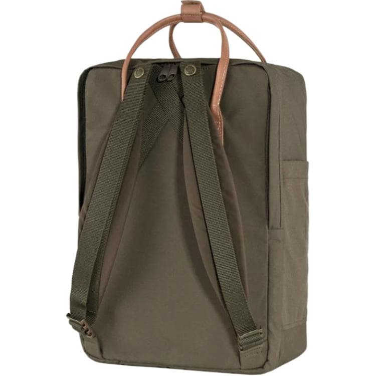 Fjallraven Kanken 18L Outdoor Рюкзак Сумка Полиэстер Черный Оливковый Унисекс - изображение 3