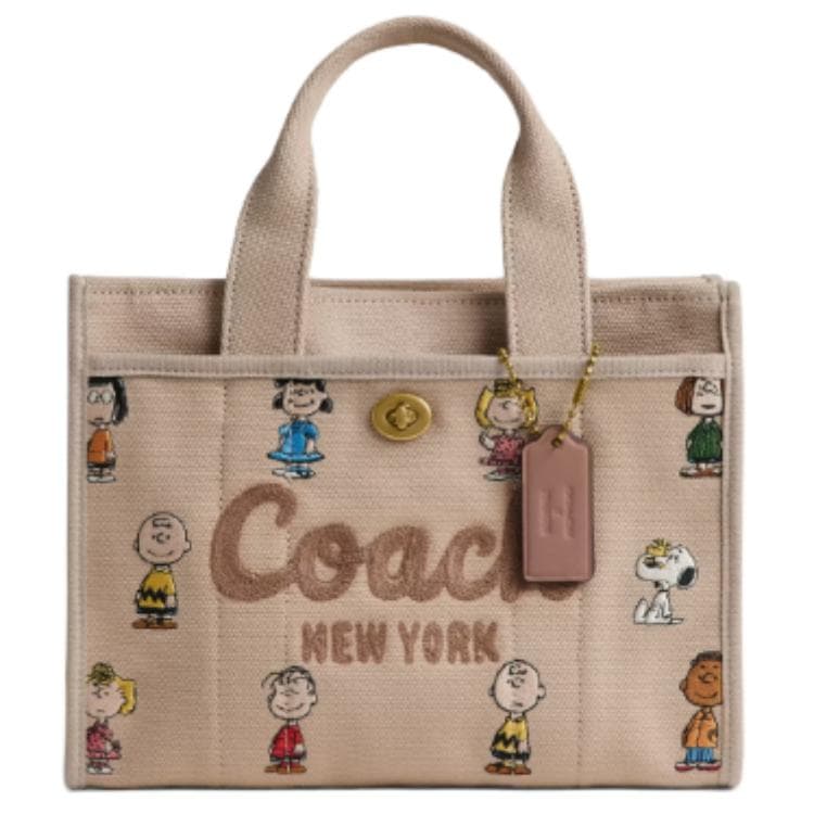 Сумка COACH x PEANUTS FRIENDS CARGO 26 Tote - изображение 1