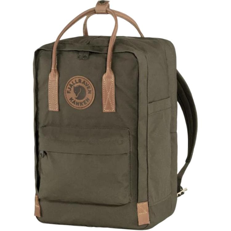 Fjallraven Kanken 18L Outdoor Рюкзак Сумка Полиэстер Черный Оливковый Унисекс - изображение 2