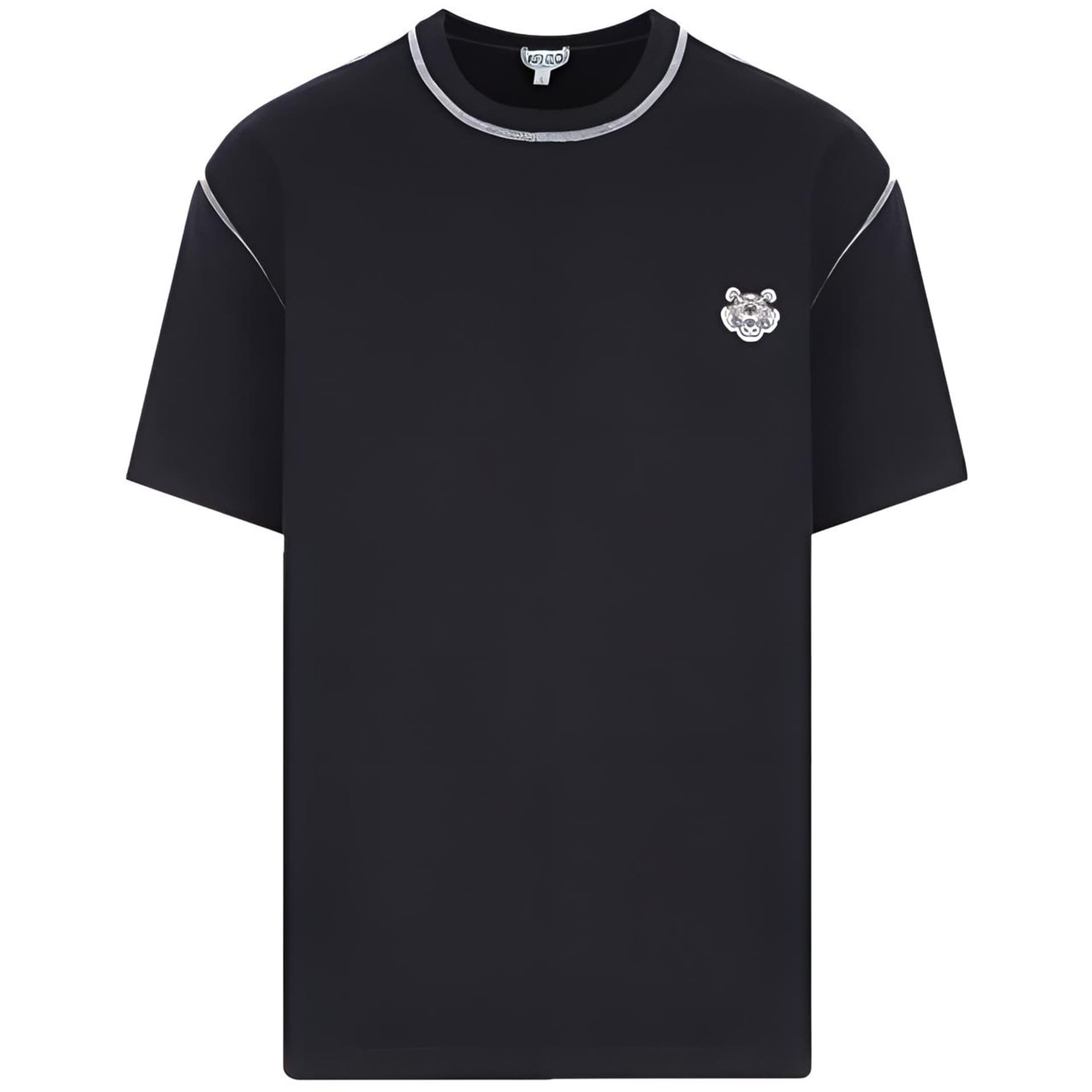 Футболка KENZO Solid Print T-Shirt Black - изображение 1