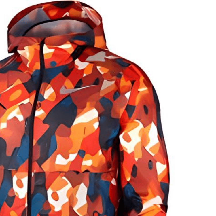 Куртка Nike Camo Windbreaker Jacket - изображение 2