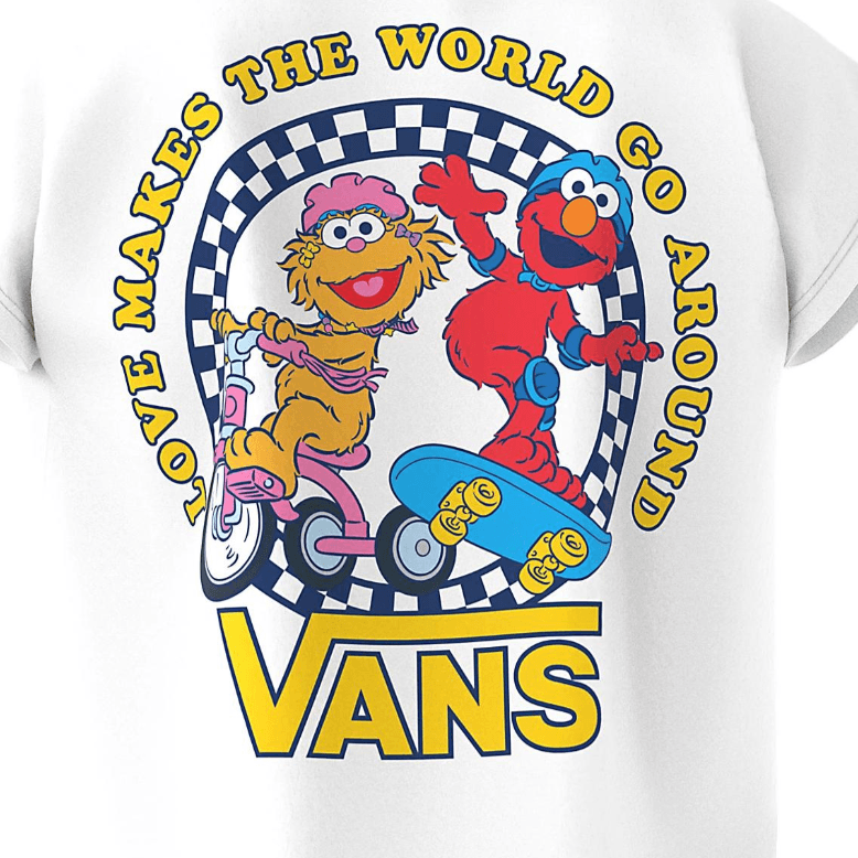 Футболка Vans X SESAME STREET T Рубашка Детская - изображение 4