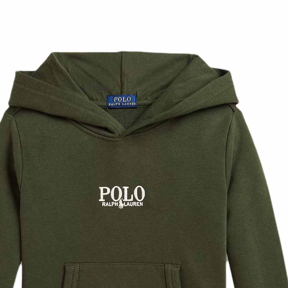 Polo Ralph Lauren Худи-ханьфу Платье FW24 Зеленый Детский - изображение 4