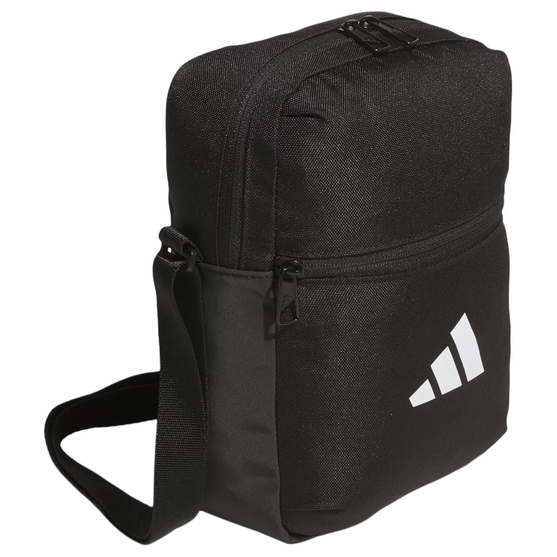 Мини-сумка Adidas Essentials Полиэстеровая ткань Сумка через плечо Унисекс Черная - изображение 2
