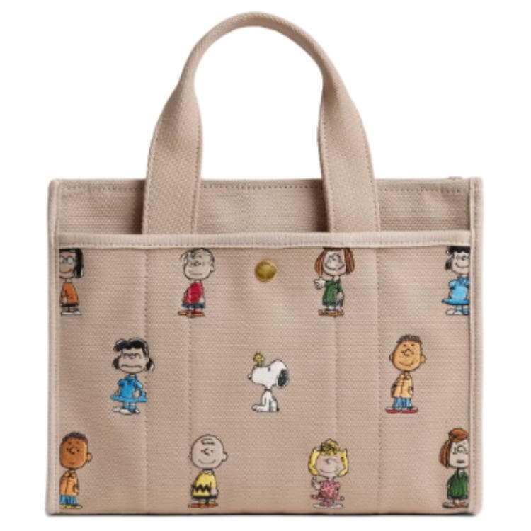 Сумка COACH x PEANUTS FRIENDS CARGO 26 Tote - изображение 3