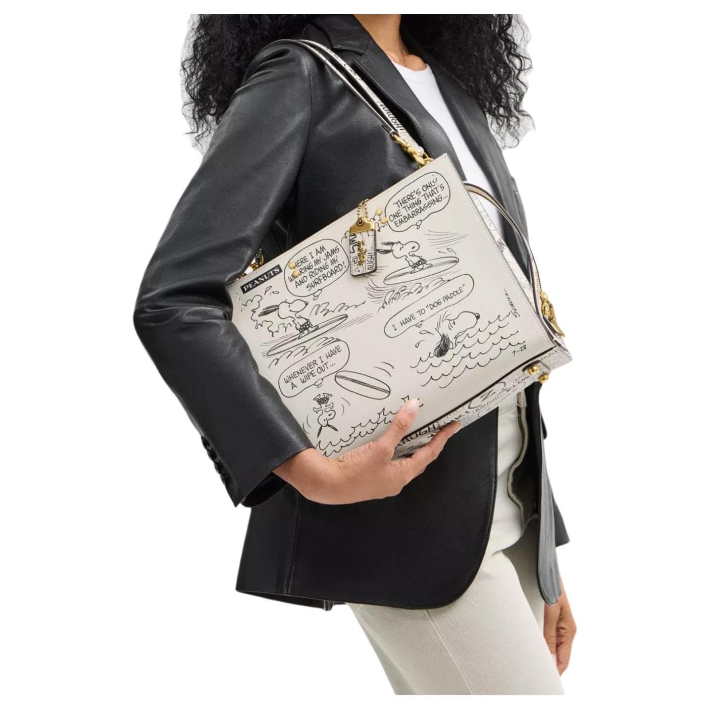Сумка COACH x PEANUTS Rogue 31 - изображение 6