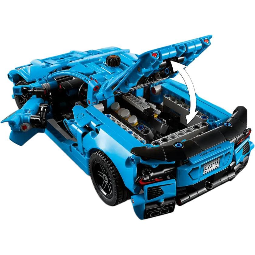 Конструктор LEGO Technic Chevrolet Corvette Stingray Синий Сборный конструктор 732 шт. 42217 - изображение 6