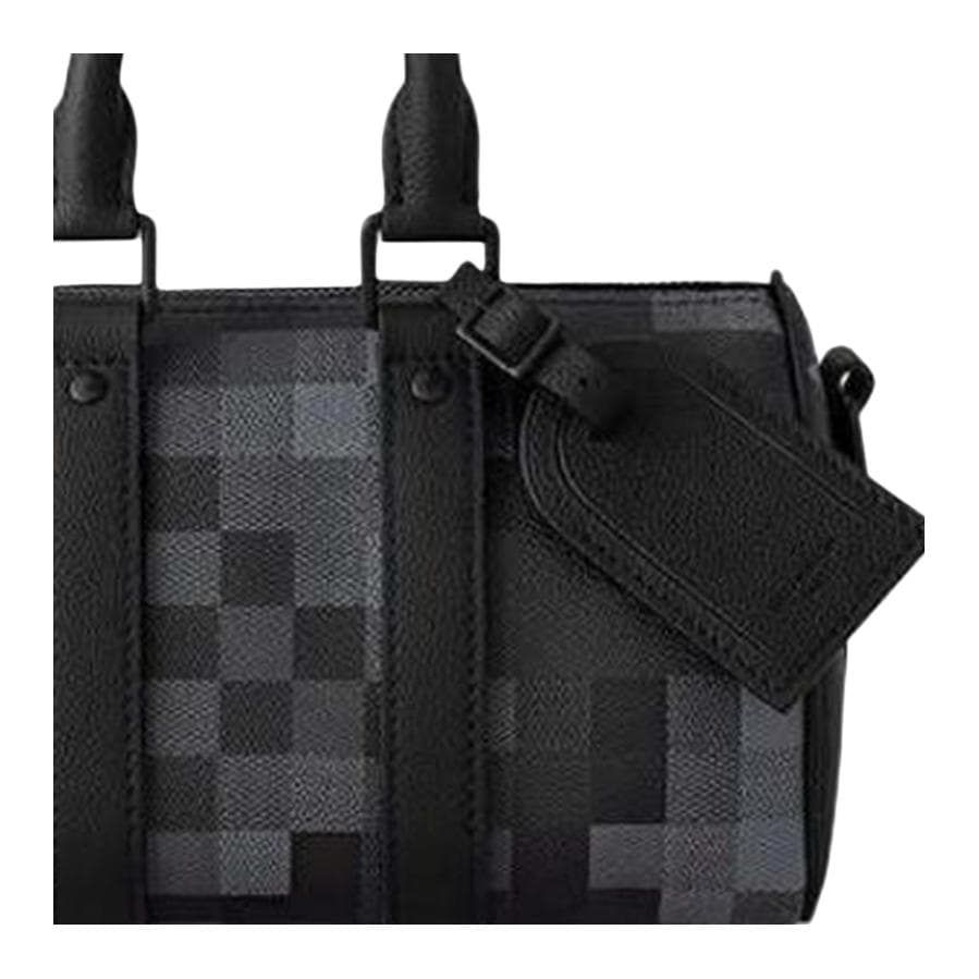 Сумка Louis Vuitton Keepall Bandoulière 25 Black - изображение 5