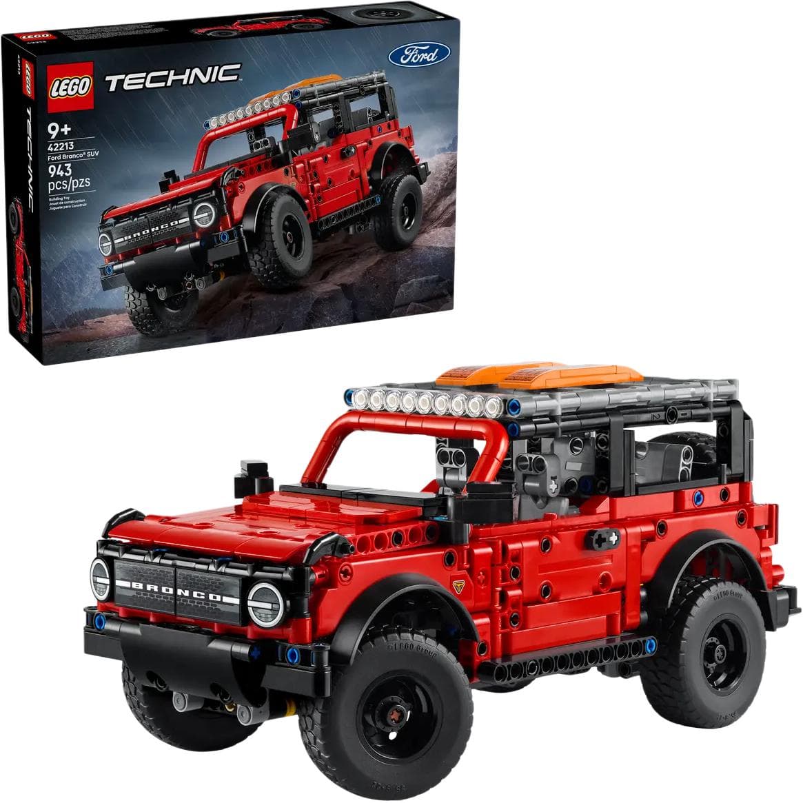 Конструктор LEGO Technic Ford Bronco SUV Конструктор 943 шт. 42213 АБС - изображение 4
