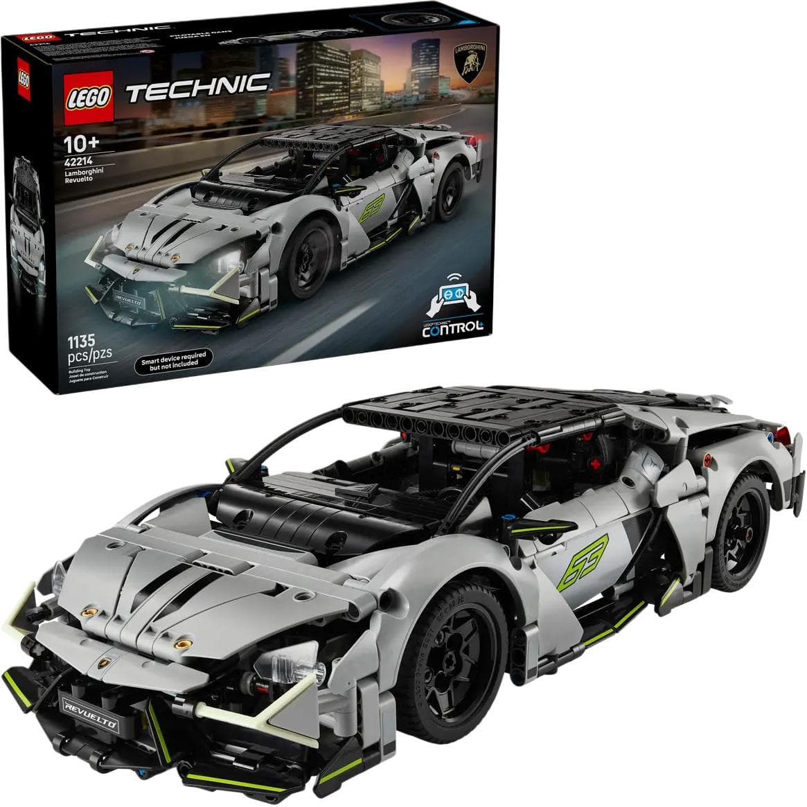 Конструктор LEGO Technic Lamborghini Revuelto Набор Конструктор 1135 шт. 42214 - изображение 2