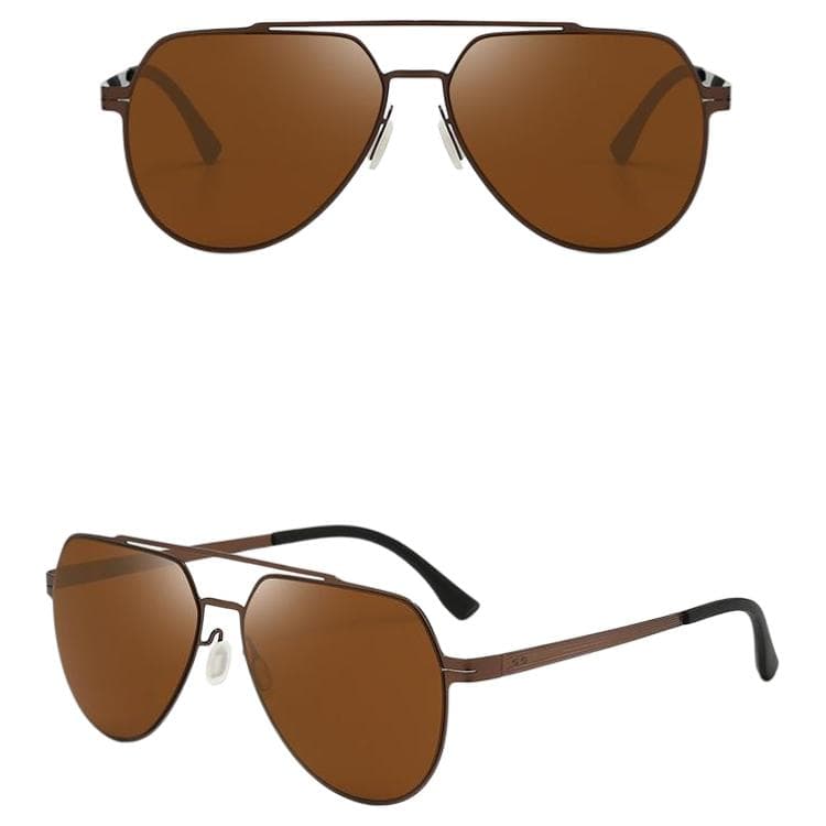 Солнцезащитные очки JEANSWEST Металлические Aviator Солнцезащитные очки Унисекс - изображение 2