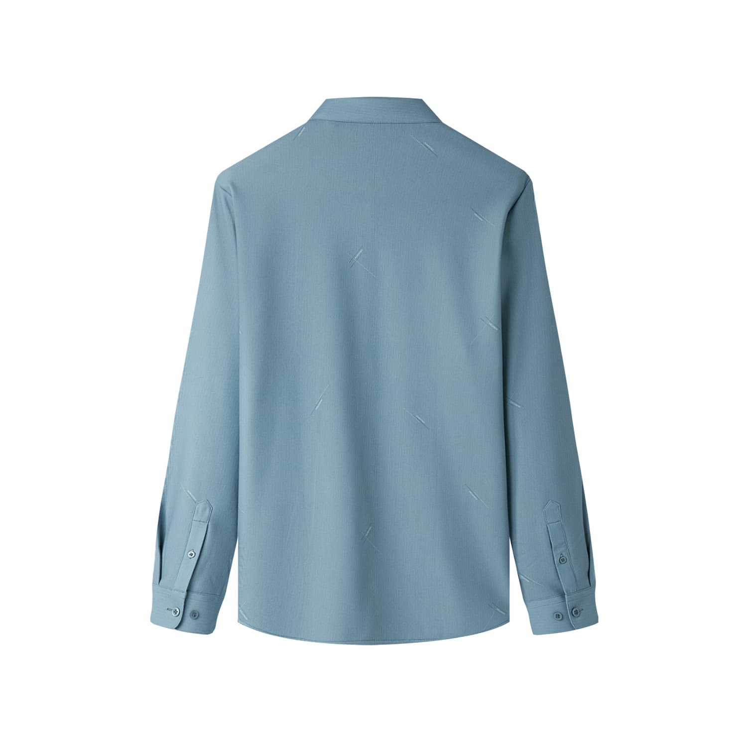 Рубашка HLA Средне-голубой узор 3B Мужские рубашки - изображение 2