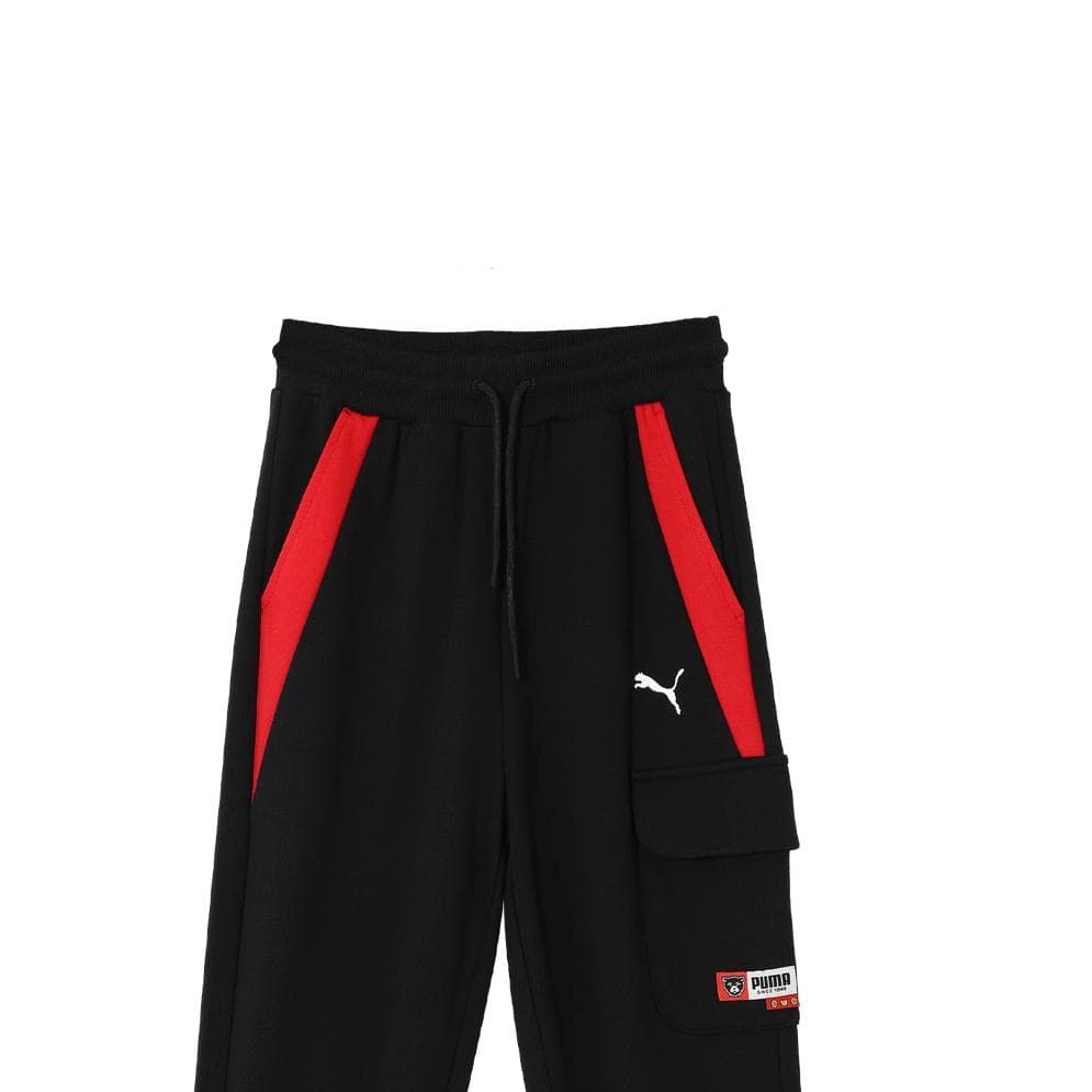 PUMA Черный Kids Спортивные трикотажные брюки - изображение 2