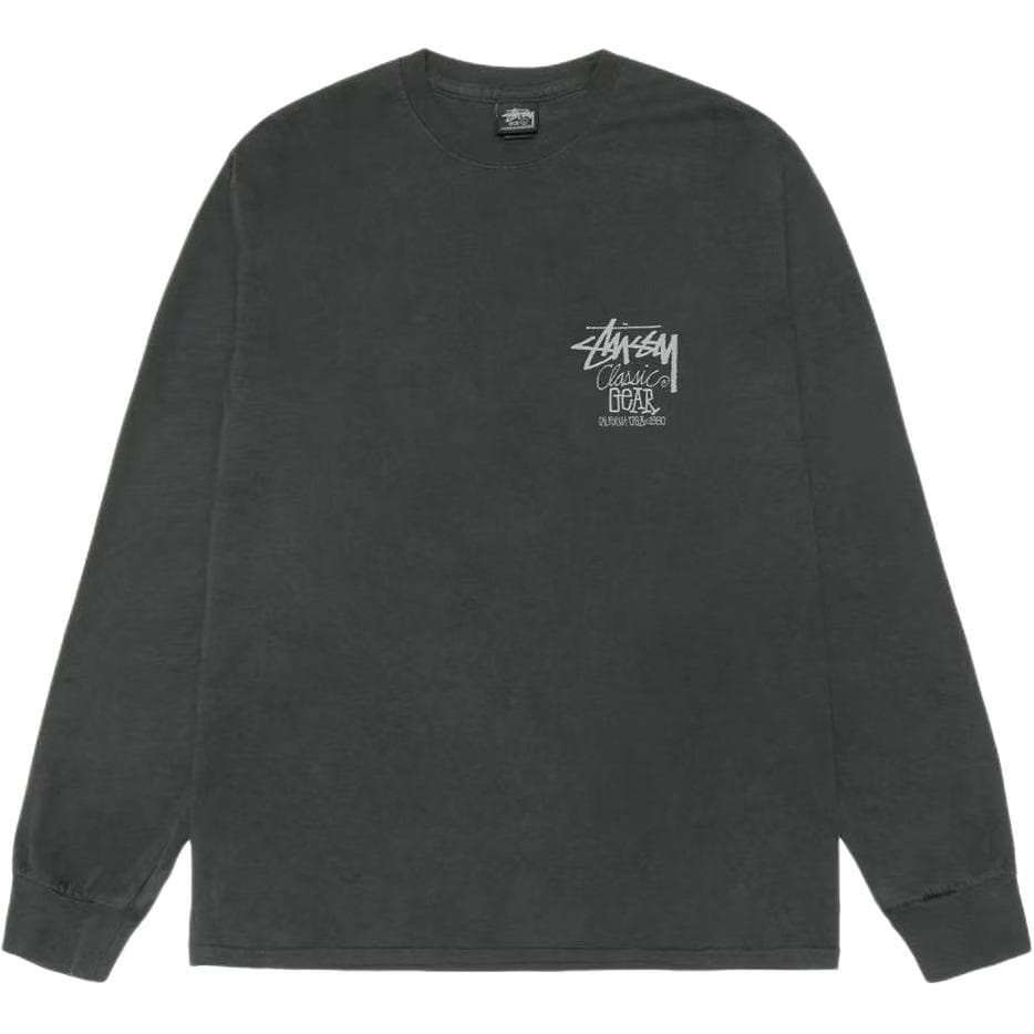 Футболка Stussy Классическая рубашка с шестерней LS Tee PIGMENT окрашенная T унисекс - изображение 2