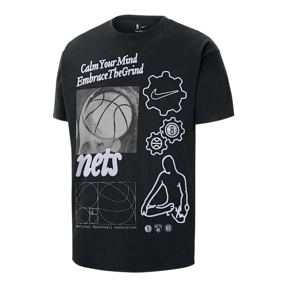 Футболка Nike x NBA Brooklyn Nets Courtside Tee - изображение 1