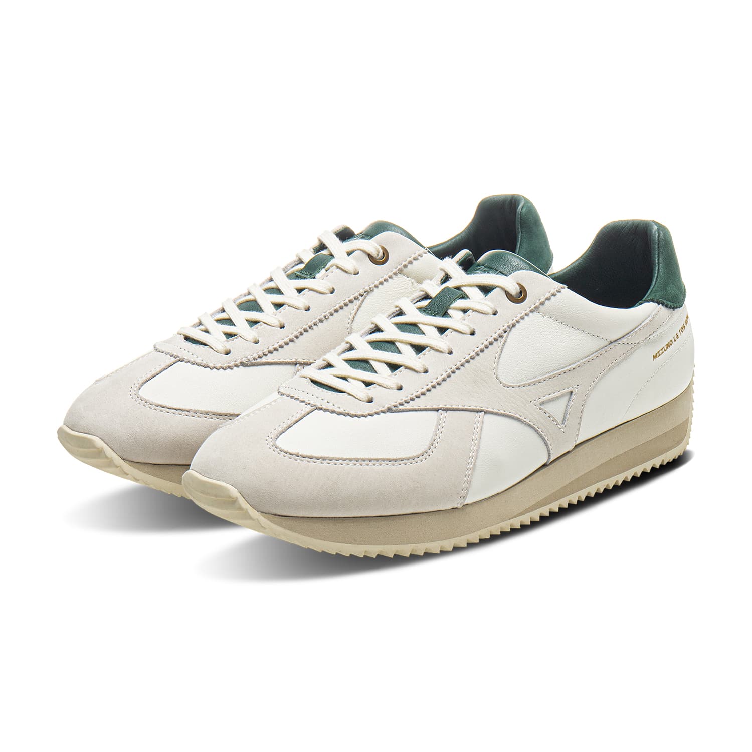 Кроссовки Mizuno LG 70s Низкий Топ Повседневная Обувь Унисекс Экрю - изображение 3