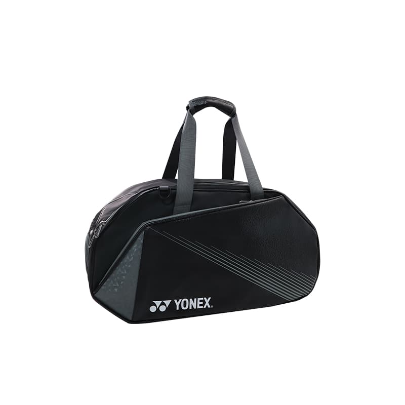 Спортивная сумка YONEX Искусственная кожа с текстильной спортивной сумкой стандартная (стандартная) унисекс черная - изображение 2