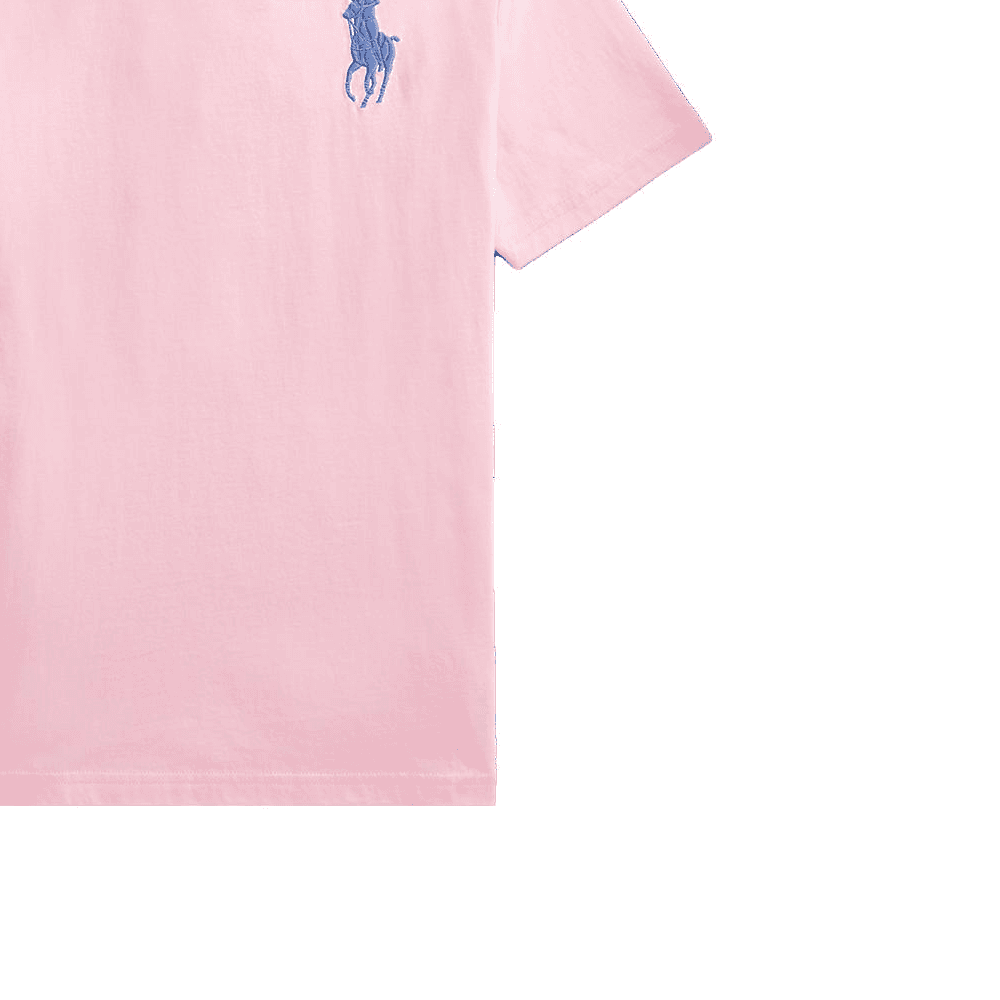 Футболка Polo Ralph Lauren T-рубашка SS23 Розовая Детская - изображение 4