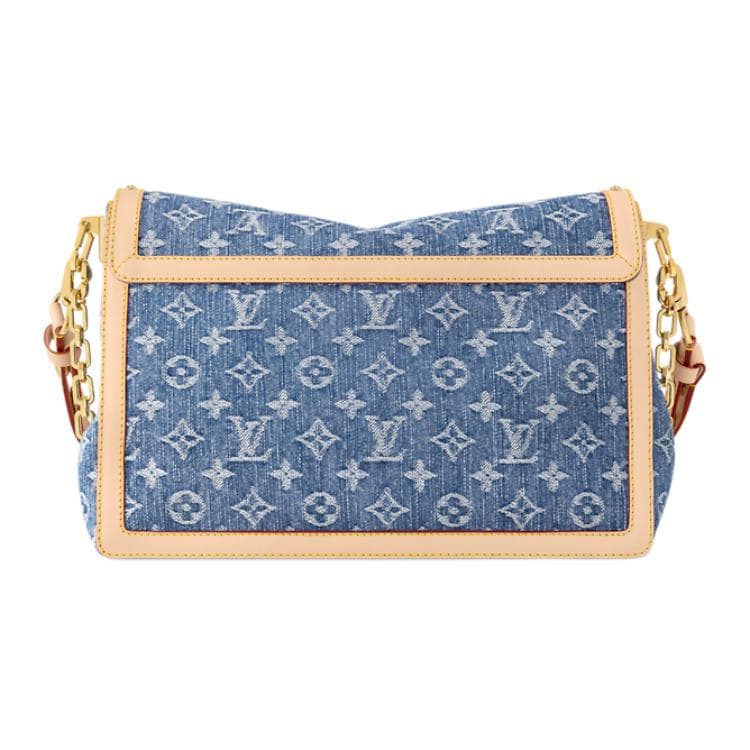Сумка через плечо LOUIS VUITTON Dauphine Soft GM Logo Monogram - изображение 3