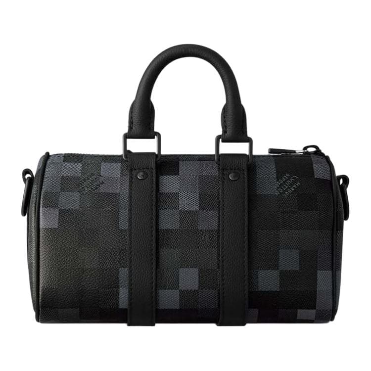 Сумка Louis Vuitton Keepall Bandoulière 25 Black - изображение 3