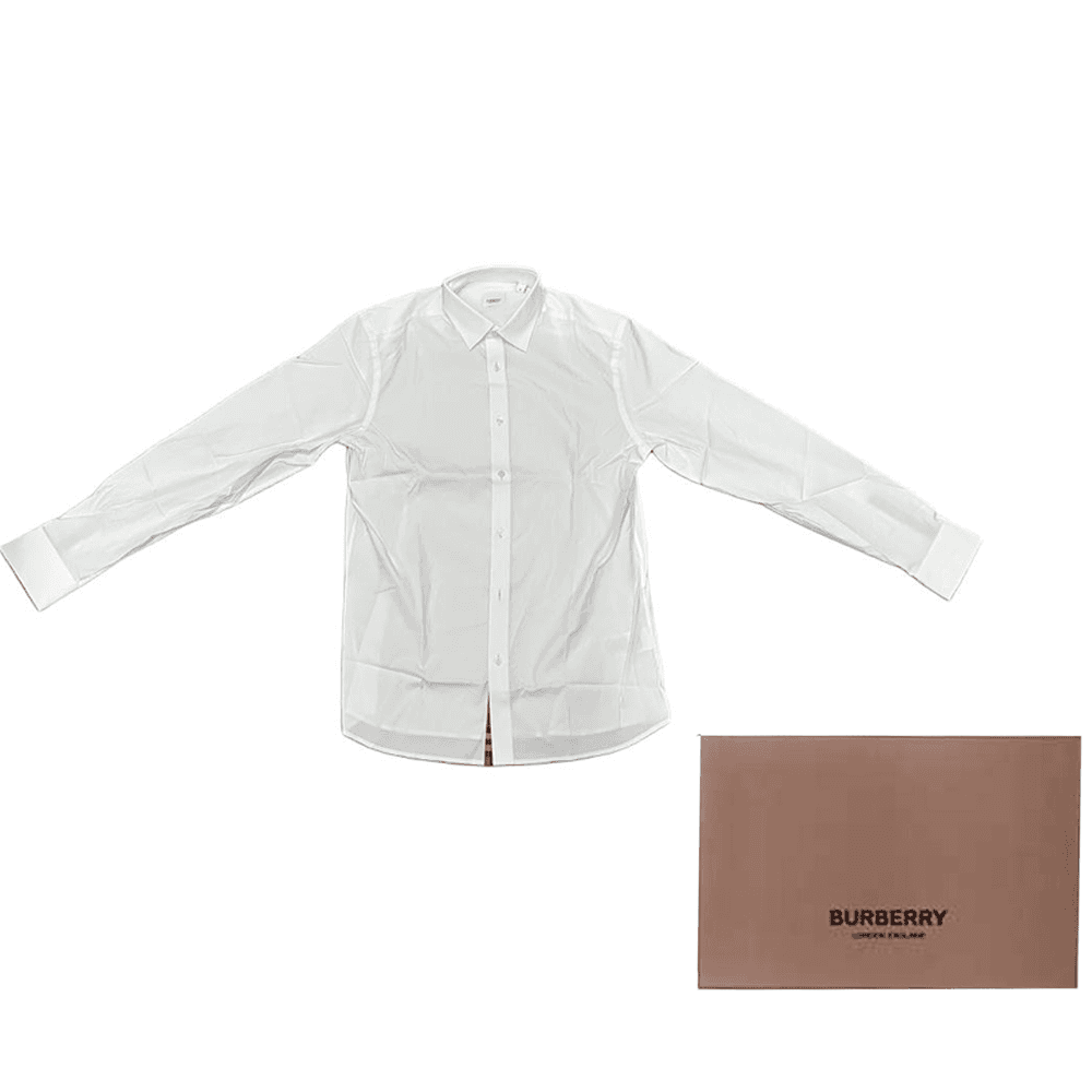 Рубашка Burberry SS25 Рубашка Мужская Белая - изображение 5