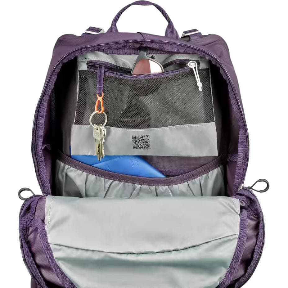 DECATHLON 25L Альпинистский рюкзак для активного отдыха сумка полиамид фиолетовый унисекс - изображение 10