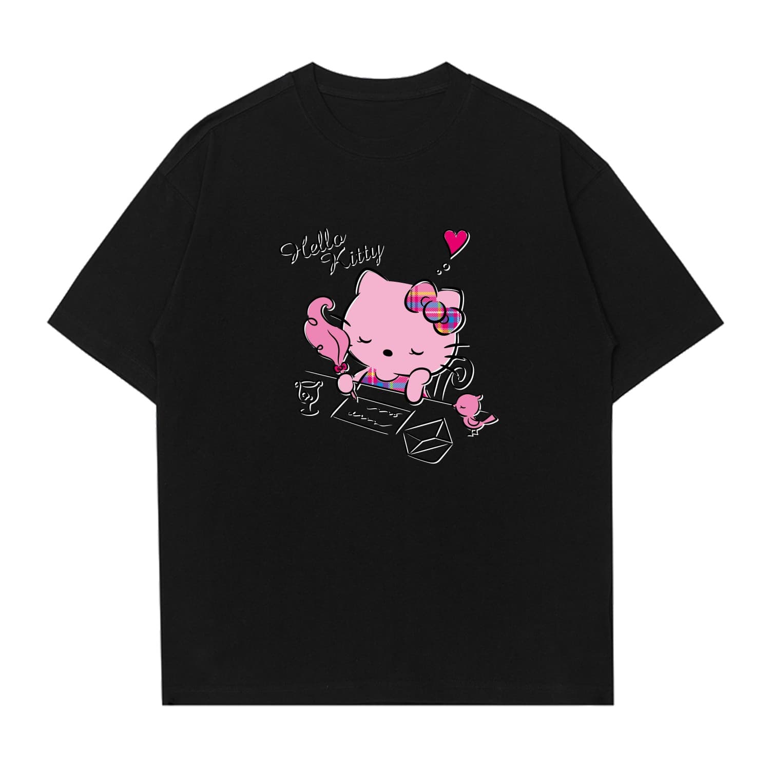 Футболка Sanrio x Hello Kitty Летняя футболка унисекс 2025 - изображение 1